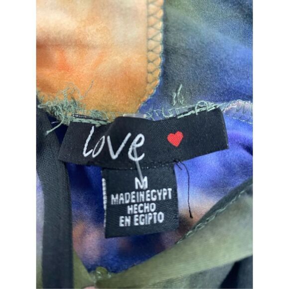 Tie Dye Patterned Hoodie - Picture 3 of 4